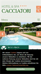 Mobile Screenshot of hotelcacciatori.ch